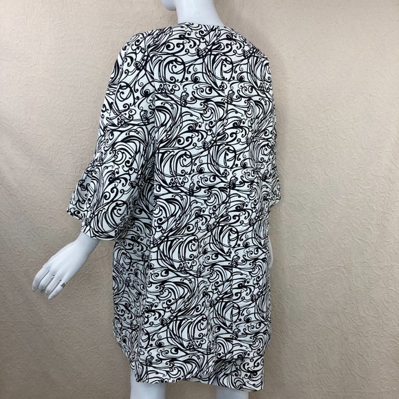 Sara Campbell 2-pc Swing Coat & Skirt Set 1X/XL - Picture 4 of 16